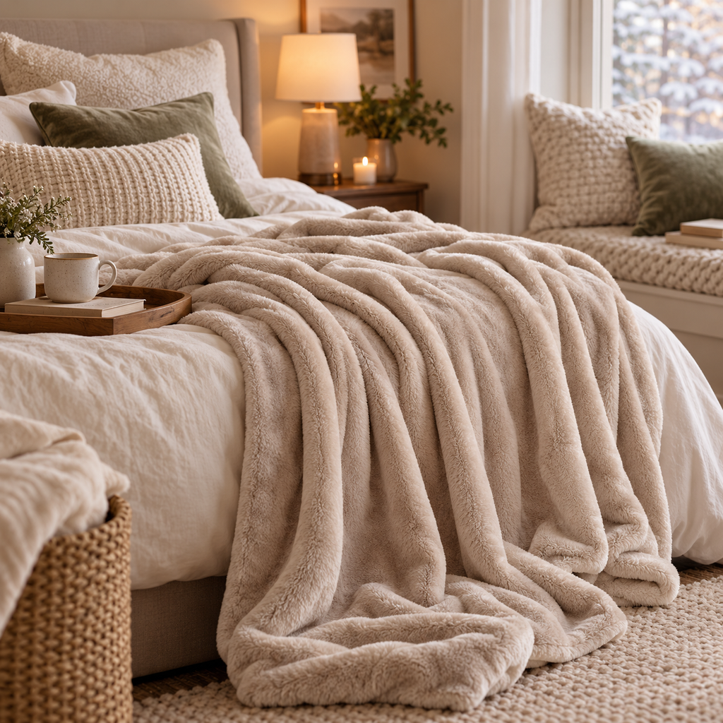 Orvellass™ EmberSoft Flannel Throw