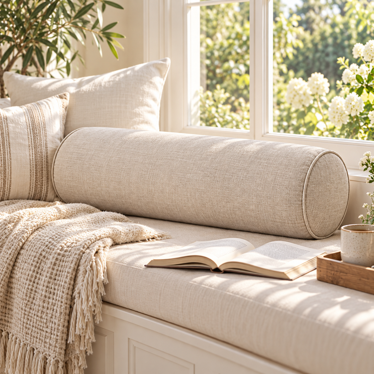 Orvellass™ QuietCurve Bolster Pillow Cover