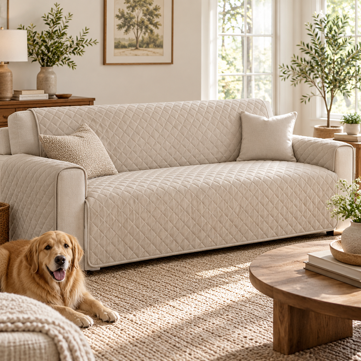 Orvellass™ WholeNest Quilted Sofa Protector